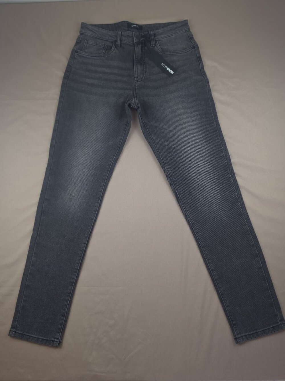 Fashion Nova Men Cornell Skinny Jeans Black Wash Size 32
